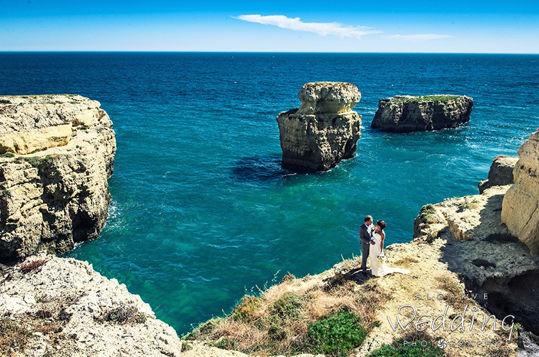 Cliff Beach Wedding