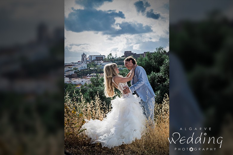 Wedding in front of Silves